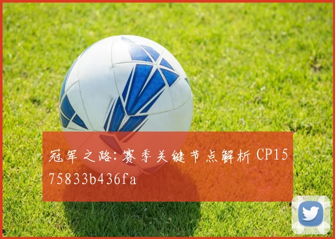 冠军之路:赛季关键节点解析 CP1575833b436fa